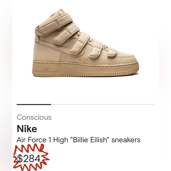 Nike Men's x Billie Eilish Air Force 1 High '07 - Picture 10 of 10